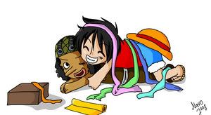OP__Wrapping_fail_by_Nitala.jpg luffy and usopp image by Amparker_2008