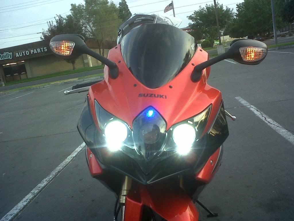 Custom Headlight Mod Suzuki GSXR Motorcycle Forums