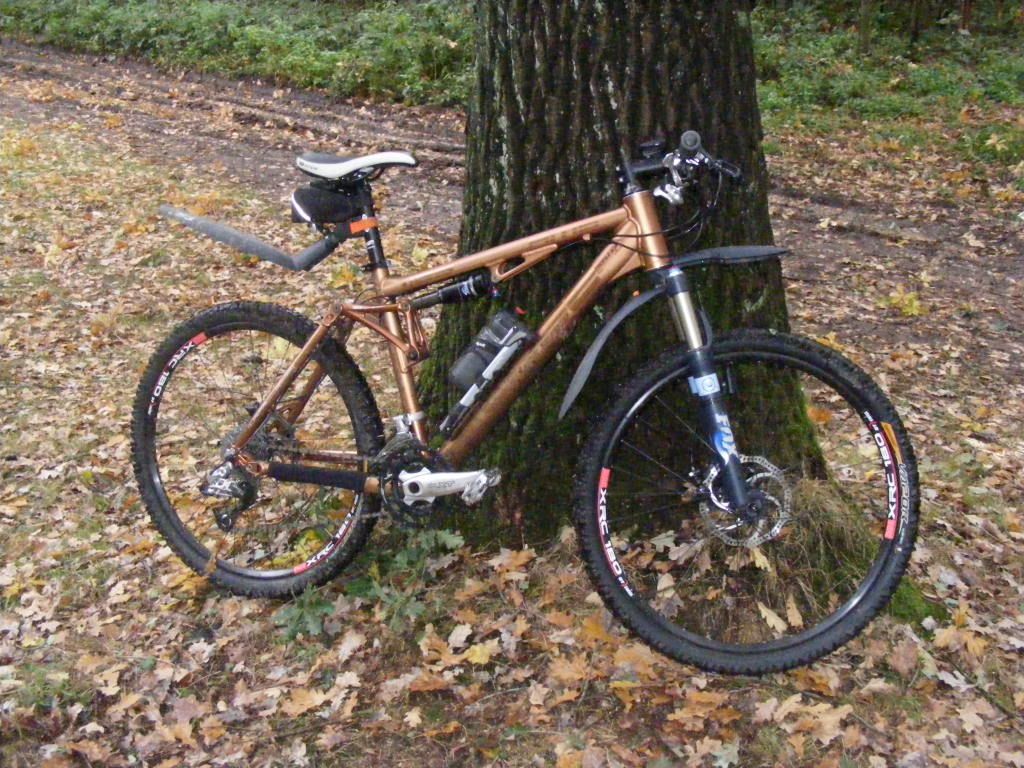 Mijn Nieuwe Fiets Cube AMS 125 K24 Gold Mountainbike nl beginner-s-forum