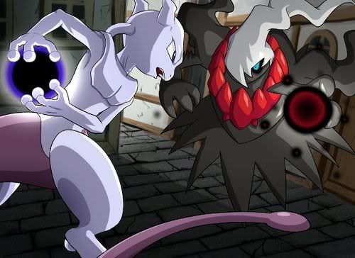 Mewtwo vs Darkrai Pictures, Images and Photos