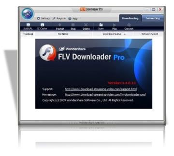 Wondershare FLV Downloader Pro v1.4.0.13
