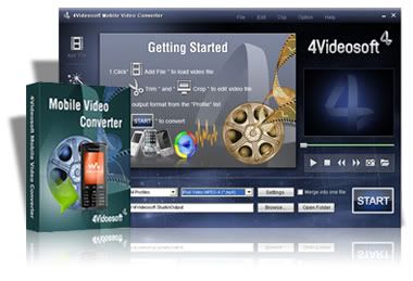 4Videosoft Mobile Video Converter v3.2.06