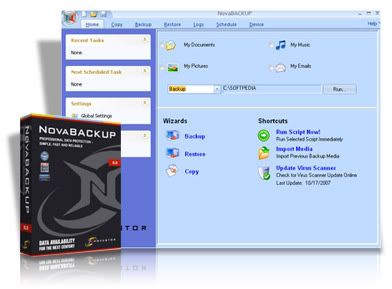 NovaBACKUP 10.3 Build 64065