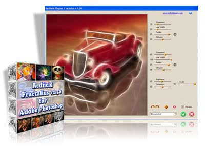 Redfield Fractalius v1.50 for Adobe Photoshop