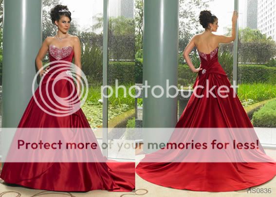 Rot Abendkleid Brautkleid Abendkleidung Pailletten Tanz