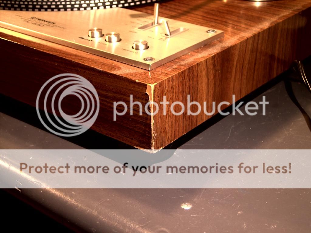 Pioneer PL-530 disassembly for re-veneering- Vinyl Engine